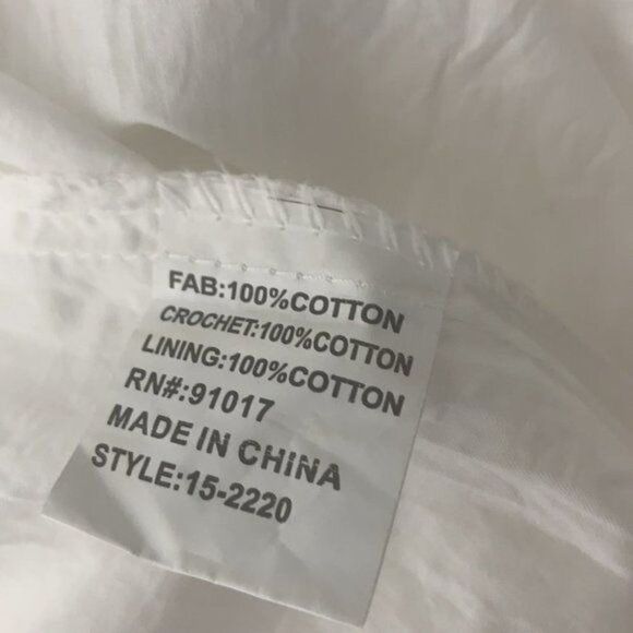 Solitaire Eyelet and Lace Dress Size L - Picture 11 of 12